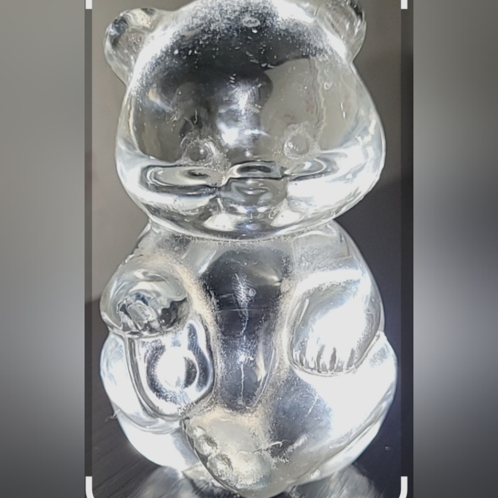 Crystal Bear Figurine